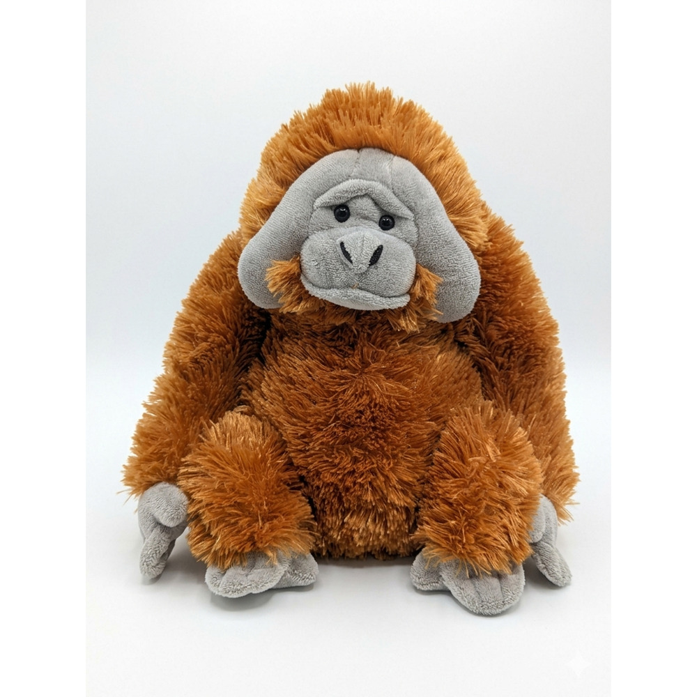 Aurora Destination Nation Orangutan Plush Stuffed Animal 12" Brown Cute Soft Ape